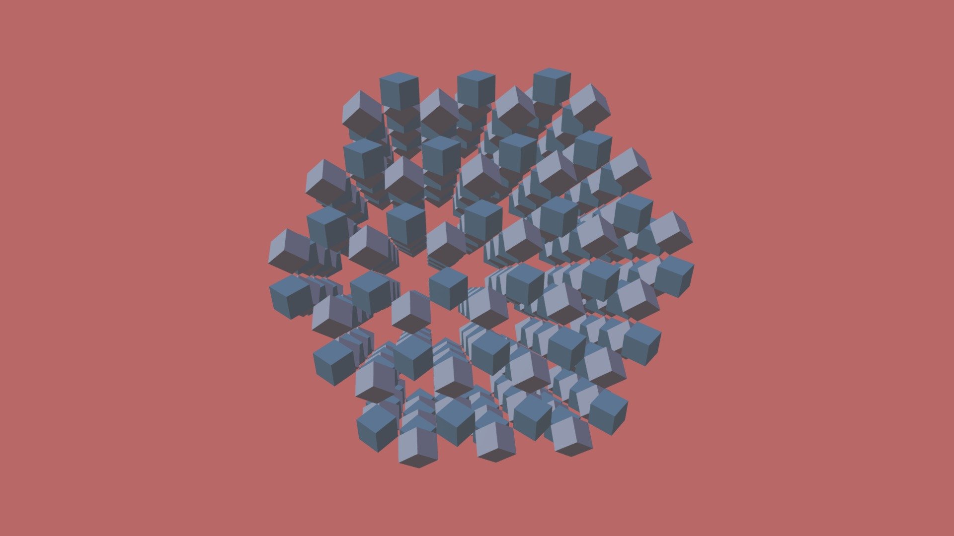 Cubes Between Polar Zonohedra