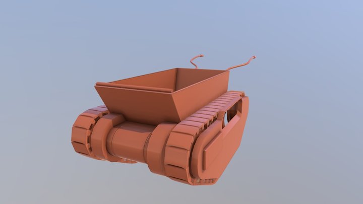 Lowpoly-autowrap 3D Model