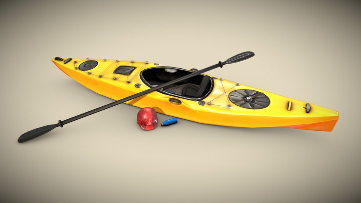 Kayak 3D models - Sketchfab