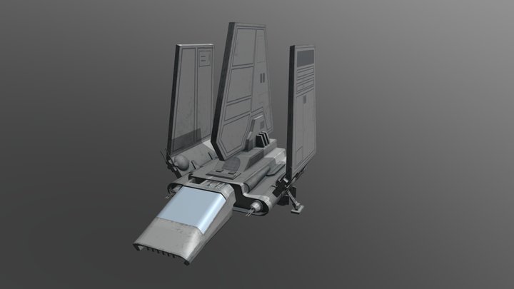 Lambda class shuttle 3D Model