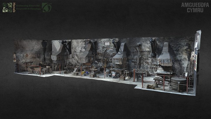NSM Room 35 Efail / Forge 3D Model