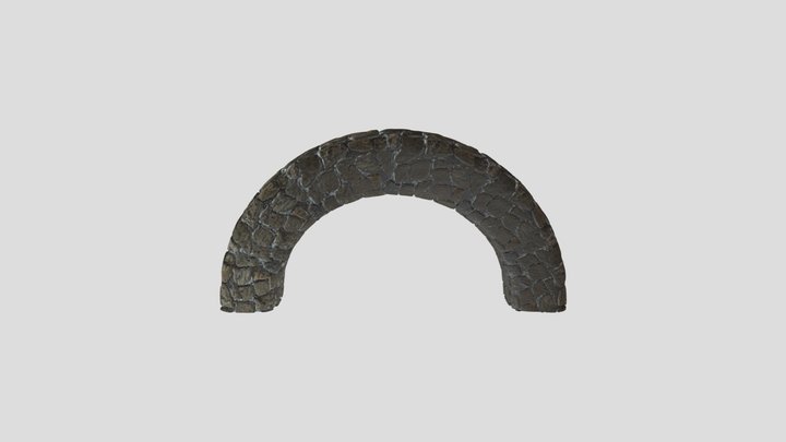 Stone Arch Flat Rock – Kostenloses 3D-Modell STL