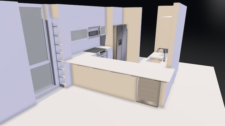 KITCHEN 1 3D Model