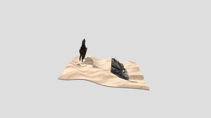 Guerra de Troya 3D Model