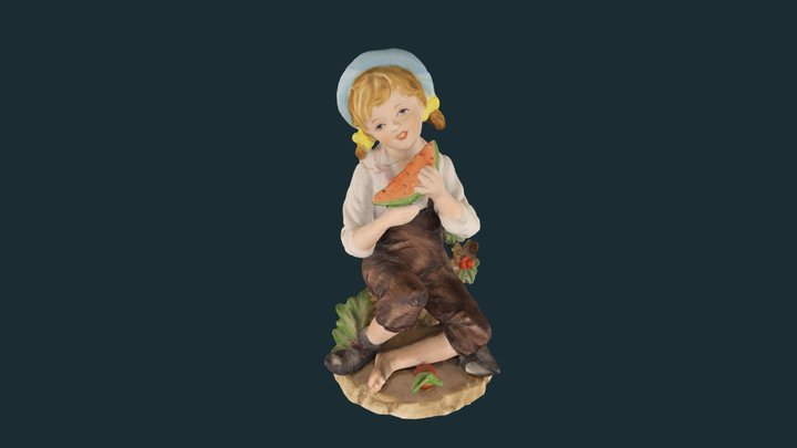 Child statuette - 3D photoscan 3D Model