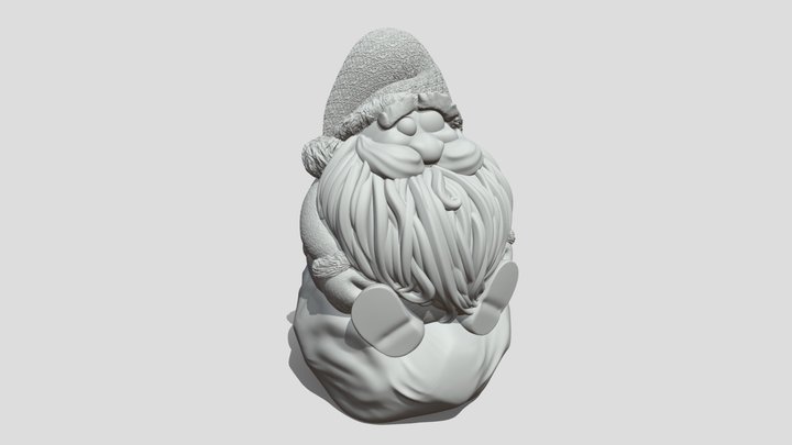 Santa By Vtm Art 3D Model