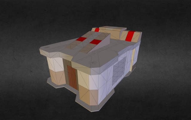 Cuartel 3D Model