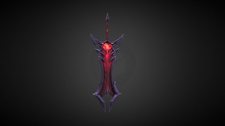 Aatrox blade (World ender) 3D Model