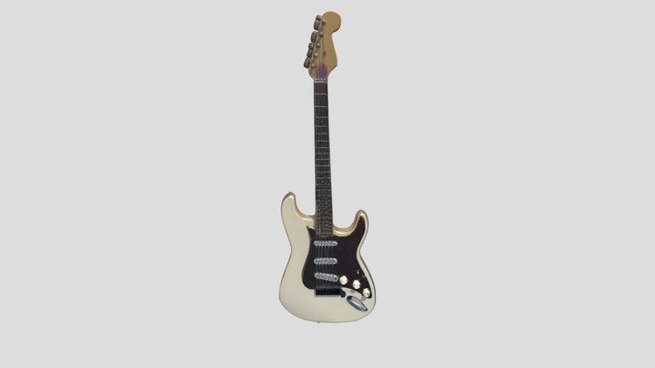 Fender Stratocaster Deluxe - 3D Scan