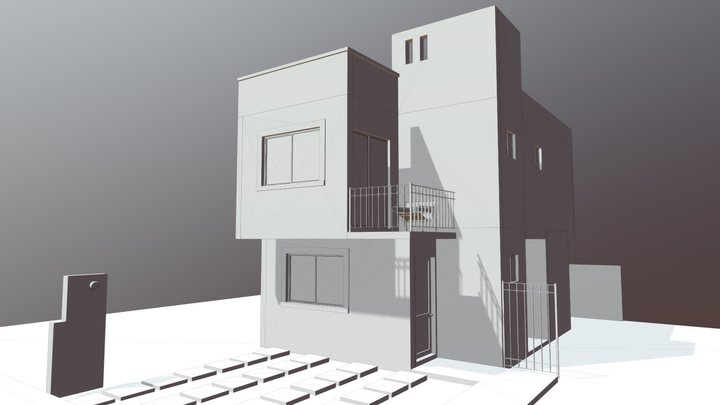 BHM 3 recámaras 3D Model