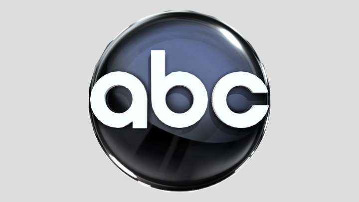 ABC logo 2007-2013 3D Model