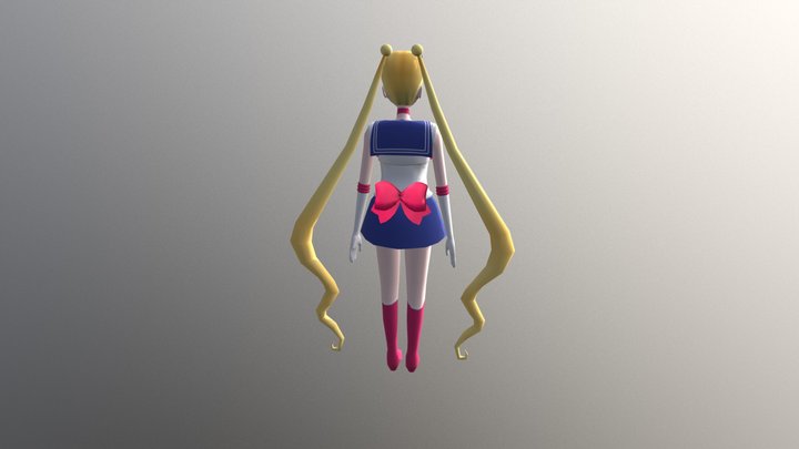 Sailor moon 3D Model