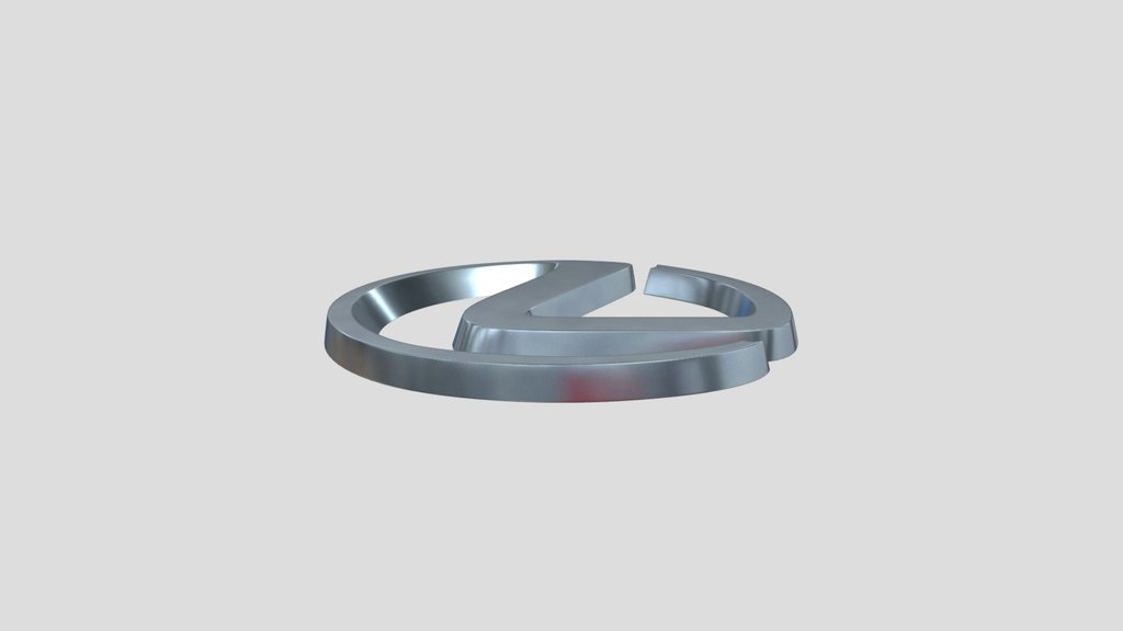 Lexus Logo 3d Model