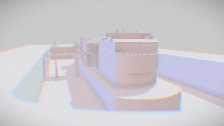 Code Lyoko 3d Factory (Untextured) 3D Model