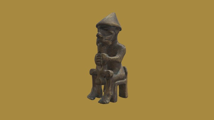 Þórslíkneski / Eyraraland Statue, Thor 3D Model