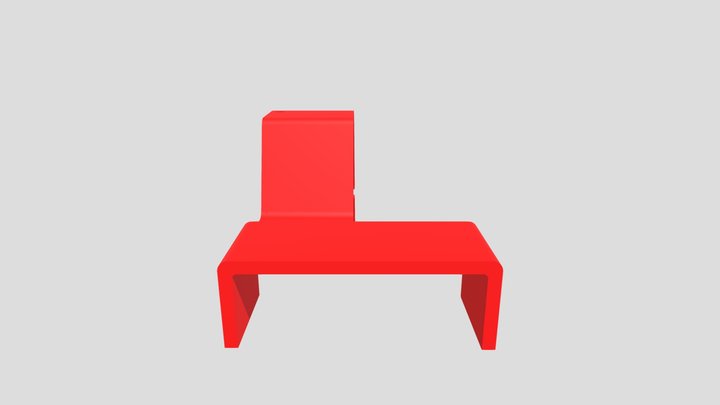 Modelo bueno pieza principal 3D Model