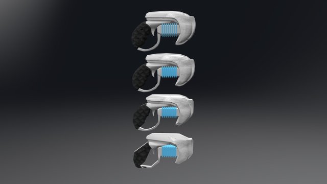 HIGHPOLY- LOD0- LOD1- LOD2 3D Model