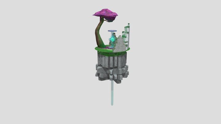 Tranquil Diorama 3D Model