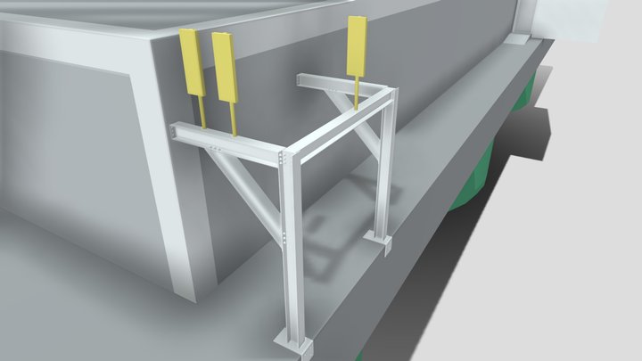 Estrutura para antenas.