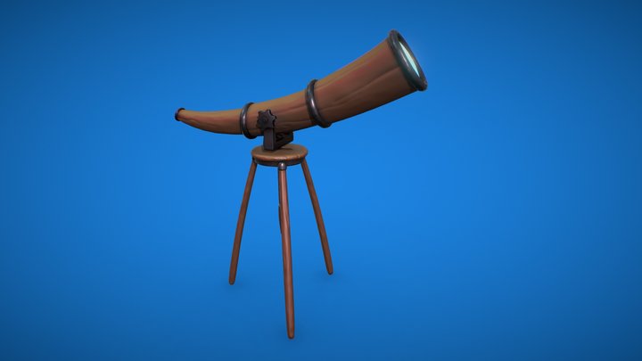 Stylized telescope