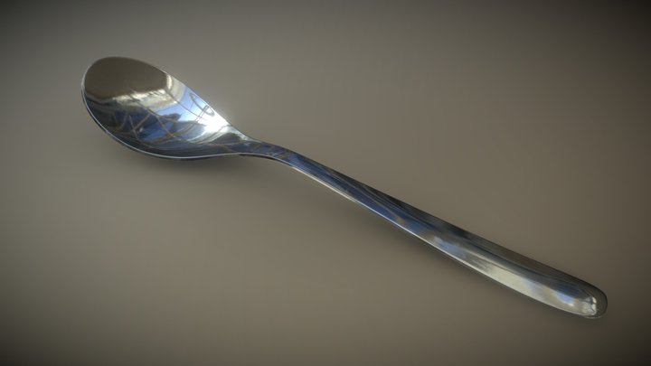 Teaspoon 3D Model