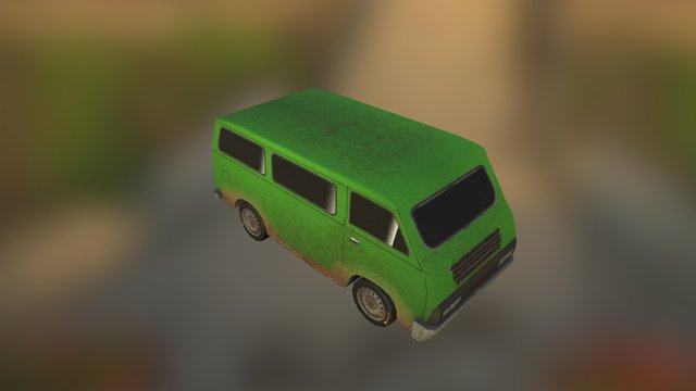 Prop Van 3D Model