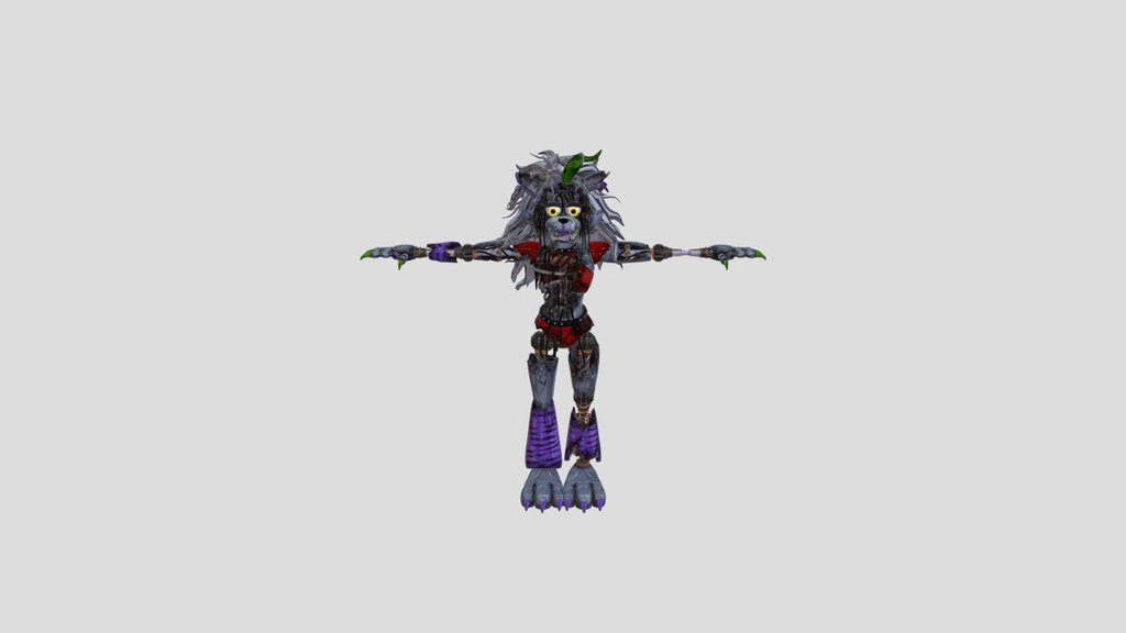 Fnaf sb pre shattered roxy