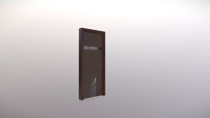 Bedroom Door 3D Model