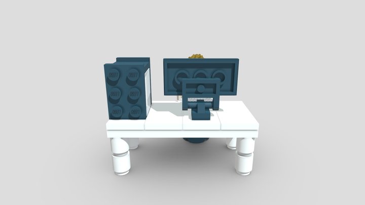 Brick Setup 3D Model