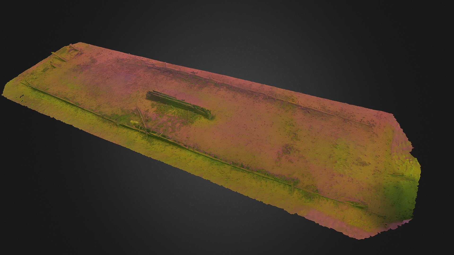 Old Malletts Bay Scow Barge Download Free 3D model by garyle802