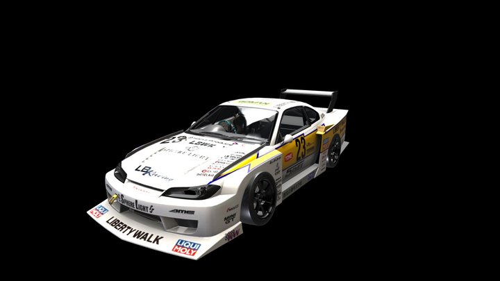 2021 Nissan Silvia Liberty Walk (S15) – Modello 3D gratuito STL