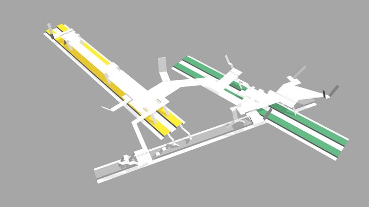 14th Street Union Square Station 3D Model