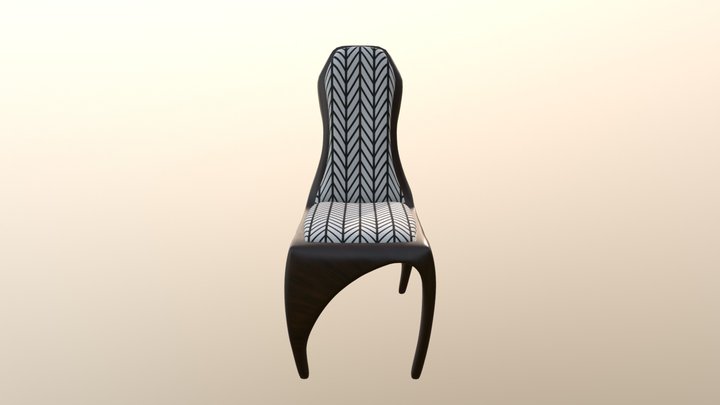 Dining chair decor 3D Model