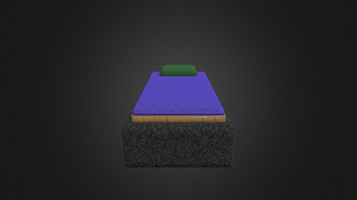 sci_fi_bed 3D Model