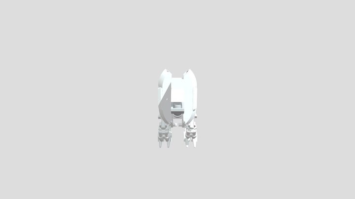 Lego Jurassic World the Game -Dilophosaur Fossil 3D Model