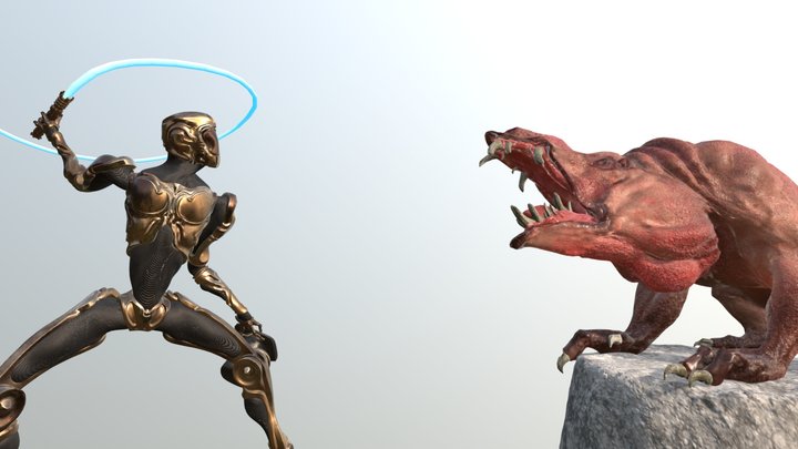 Animal Tamer 3D Model