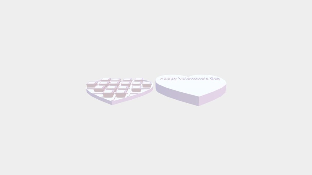Heart Chocolate Box