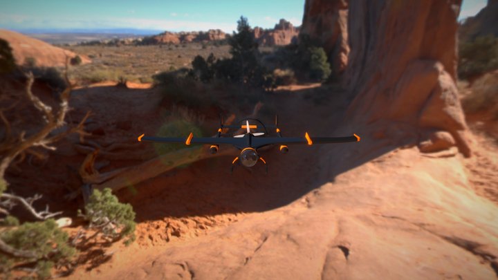 DroneFPV 3D Model