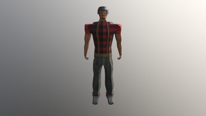 Lumberjack 3D Model