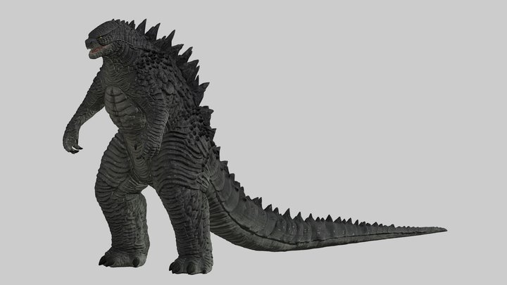 Godzilla 2014 3D Model