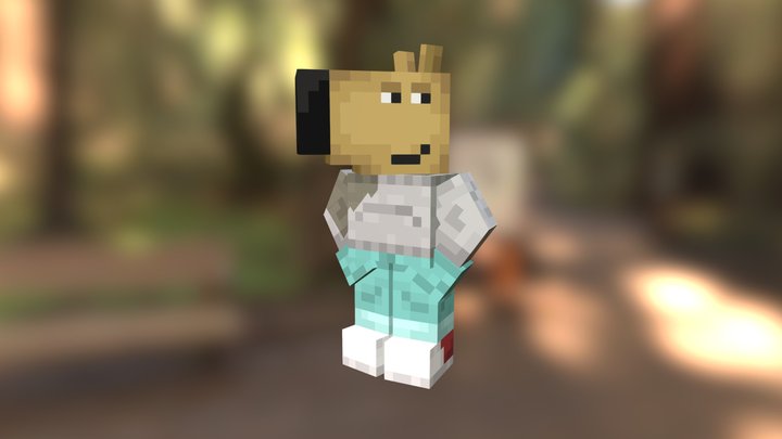 Chill Guy 3D Model