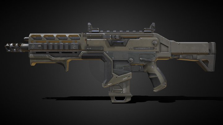 Apex Legends Hemlok Burst AR – Free 3D Model STL