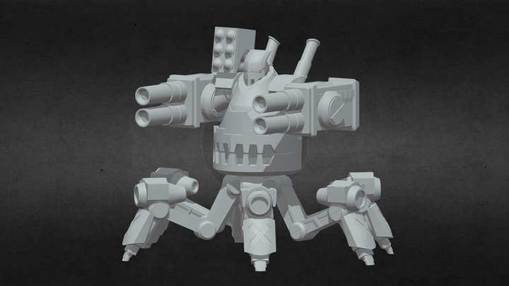 Urgot test model 3D Model