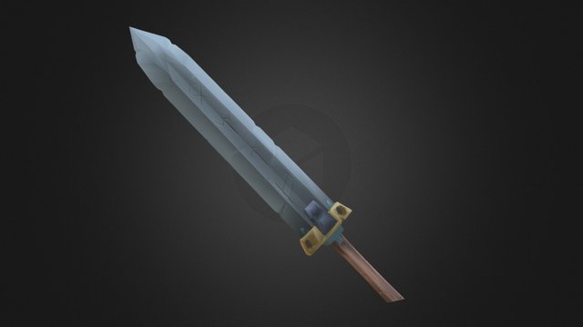 Broad Sword 3D Model