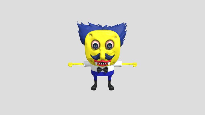 Scary Sponge Neighbor