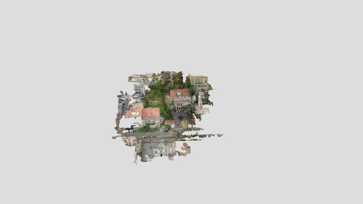 Chateau Conti V3 HD 3D Model
