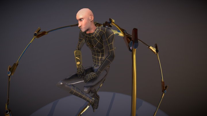 Spiderman Into The Spiderverse: Suit2 3D Model