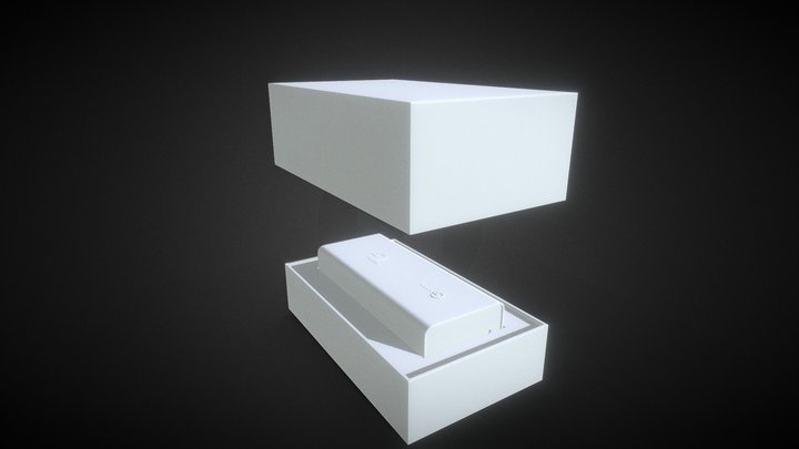 Power Bank + Box 3D Model