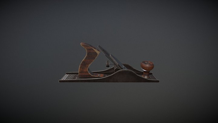 Wood Planer 3D Model