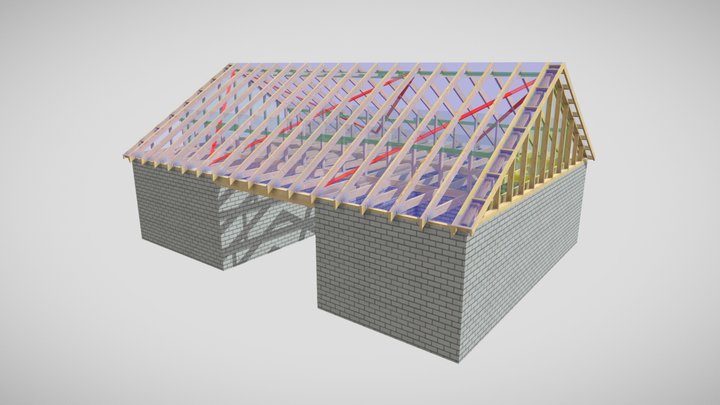 TS2021 - Horseshoe Haven Attics 3D Model